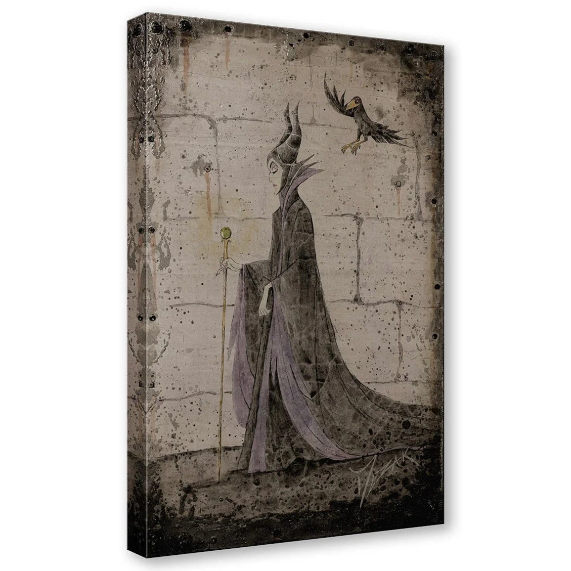 メロハー◆WORK OF ART/ARTWORK Sinister Stroll by Trevor Mezak Signed and Numbered Edition
